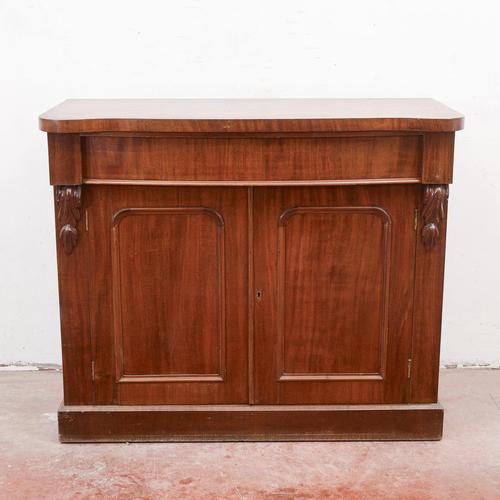 Sideboard with Doors, Drawer and Curved Top For Sale - Image 9 of 9