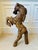 Vintage 28” Handcarved Wood Horse Sculpture For Sale In Los Angeles - Image 6 of 11