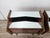 1950s Art Deco Bedside Tables in Walnut Burl with Mirrored Shelves and Brass Handles, 1950, Set of 2 For Sale - Image 5 of 18