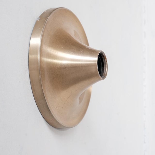 Mid-Century Italian Brass Wall or Ceiling Lights, Set of 2, in Good conditions. Designed 1970 to 1979 UK Plug (up to...