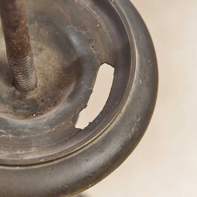 Candelabro Height: 105 Width: 25 Depths: 25 This piece is attributed to the mentioned designer/maker. It has no...