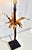 Vintage Maitland Smith Palm Tree Table Lamps, Gold Gilt, 1990s For Sale - Image 9 of 10