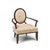 Barbara Barry for Baker Furniture Mahogany Oval X Back Lounge Chairs - Pair For Sale - Image 12 of 12