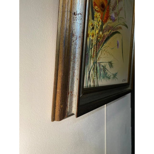 1980s René Michallon, The Seven Ears of Happiness, Oil on Canvas, 1986, Framed For Sale - Image 5 of 8