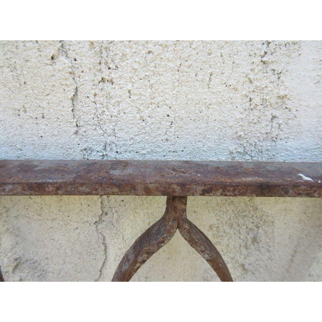 Metal Antique Victorian Iron Gate Architectural Salvage Door For Sale - Image 7 of 7