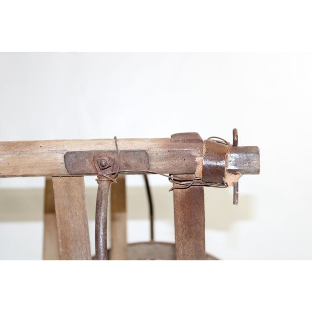Farm Cart Vintage European Wagon 49 X 29 X 49 For Sale - Image 15 of 15