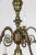 1920s Dutch Baroque 2-Tier Brass Scroll Candlestick Chandelier For Sale - Image 5 of 13