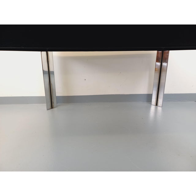 Vintage Italian Square Dining Table by Guido Faleschini, 1970s For Sale - Image 10 of 18