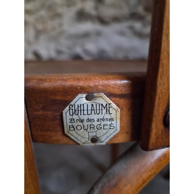 Vintage French Bistro Chairs by Mahieu & Guillaume, 1930s, Set of 4 For Sale - Image 14 of 18