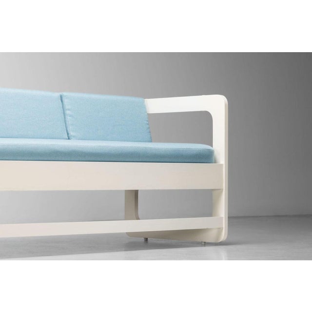 Textile Pistoia Daybed Sofa by Giulio Ponti for Italbed, Italy, 1966 For Sale - Image 7 of 18