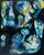 Asger Jorn (1914-1973) Night Vision Original color poster after a painting by the artist On poster paper, 64 x 85 cm...