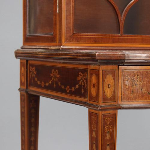 Neoclassical Style Showcase For Sale - Image 9 of 13