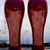Maroon Vintage Boho Monumental “Sang De Bouf” Glazed Ceramic Vases - a Pair For Sale - Image 8 of 13