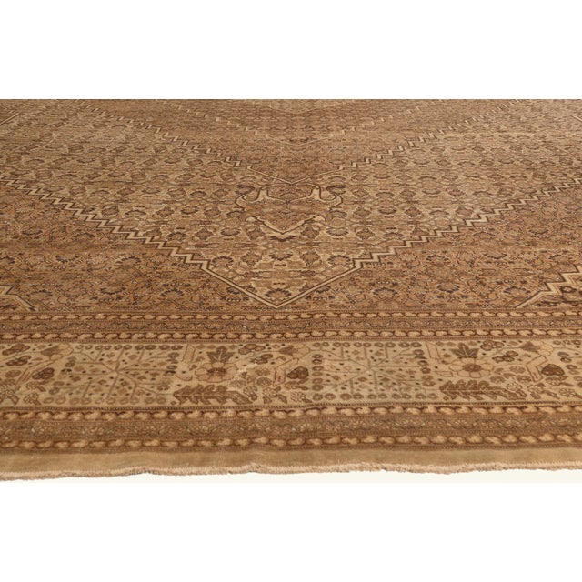 Antique Haji Khalili Persian Tabriz Rug, 14'09 X 22'01 For Sale - Image 4 of 10