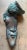 Modern Vintage Boho Patinated Bronze Bust Wall Sculpture For Sale - Image 3 of 8