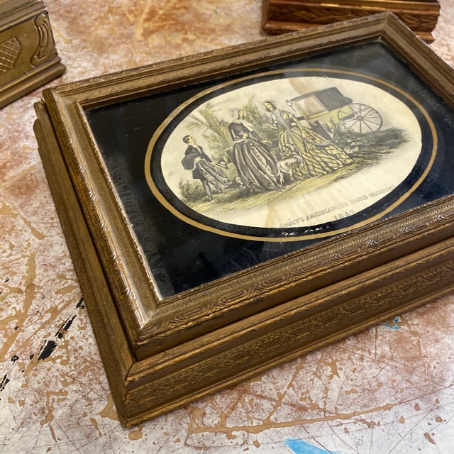 French 1970s French Wooden Boxes - Set of 4 For Sale - Image 3 of 8