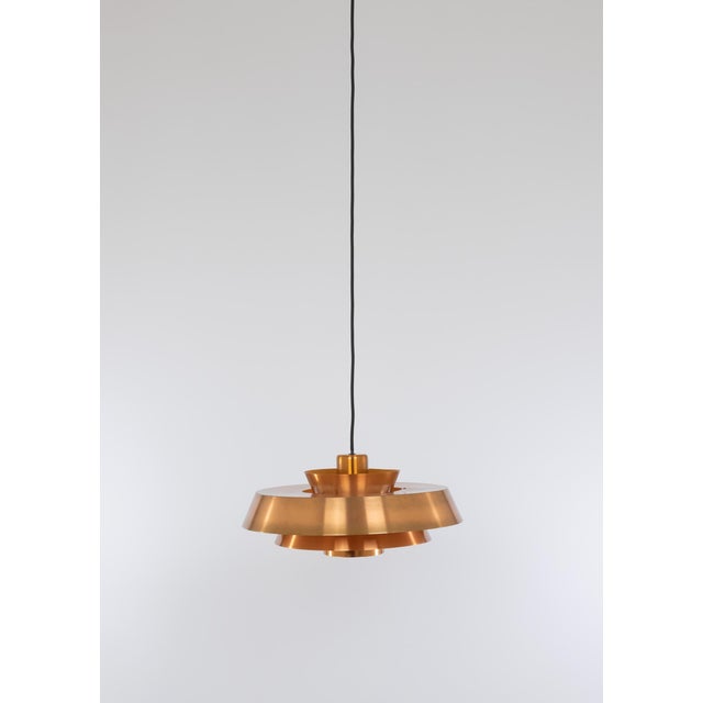 Fog & Mørup Nova Copper Pendant by Jo Hammerborg for Fog & Mørup, 1960s For Sale - Image 4 of 8