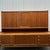 Mid-Century Modern Mid Century Modern Teak Danish Sideboard Credenza With Hutch & Tambour Doors Ca1960s For Sale - Image 3 of 12