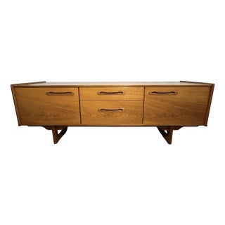Vintage Scandinavian Danish Portwood Teak Sideboard, 1960s For Sale