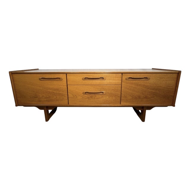Vintage Scandinavian Danish Portwood Teak Sideboard, 1960s For Sale