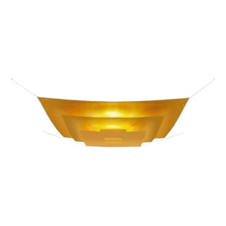 Ingo Maurer Lil Luxury Gold 3-Sail Sculptural Ceiling Light, 2009 For Sale