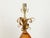 Pair of Venetian Murano Glass Pineapple Style Table Lamps with Gilt Scrolls For Sale In Atlanta - Image 6 of 8