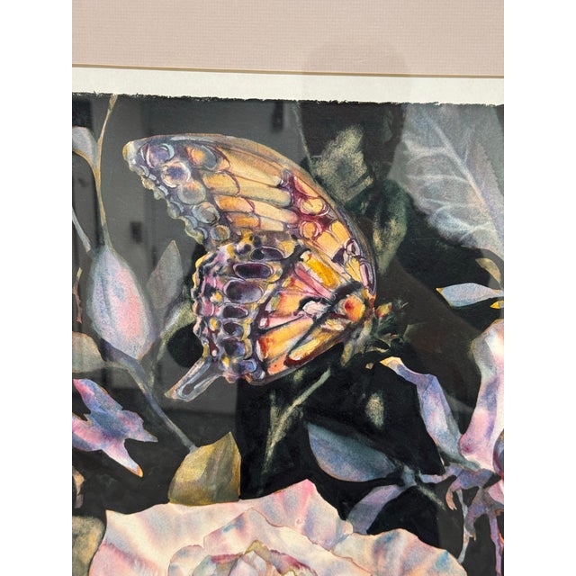 Traditional Kim Smith Nocturn Framed Watercolor, Circa 1999 For Sale - Image 3 of 11