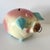 Vintage Hull Corky Piggy Bank w Pink and Blue Highlights In great used vintage condition. Being a vintage item, there may...