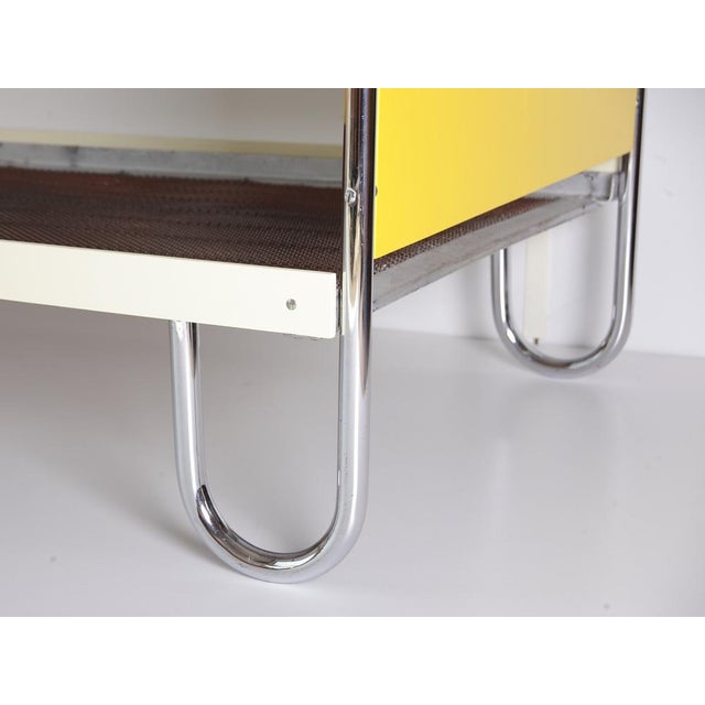 Bauhaus Style Tubular Chrome Type 686 Bed from S.A.B., 1930s For Sale - Image 15 of 18