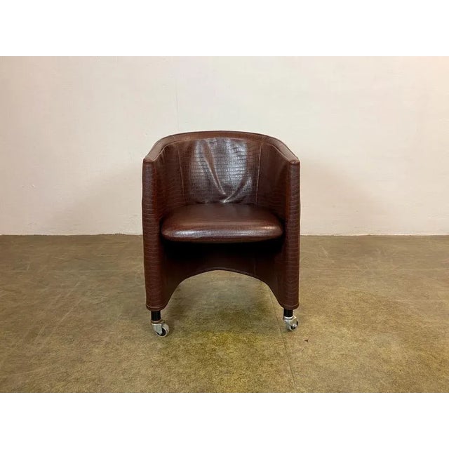 Italian Chair in Leather from Centra Studi For Sale - Image 13 of 13