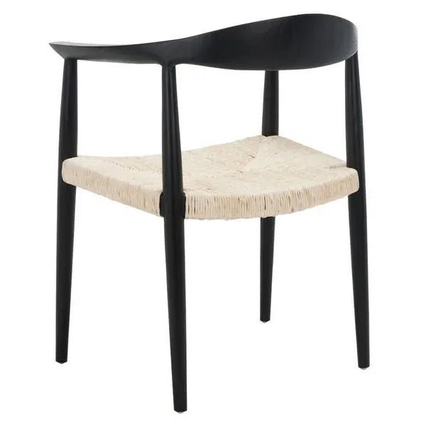 Styled after the best of both worlds, this Volta Accent Chair is a masterclass in design fusion. A natural twisted rattan...