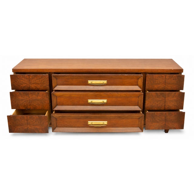 1960s American Mid Century 1960s Kent-Coffey “The Grandeur” Nine-Drawer Dresser For Sale - Image 5 of 9
