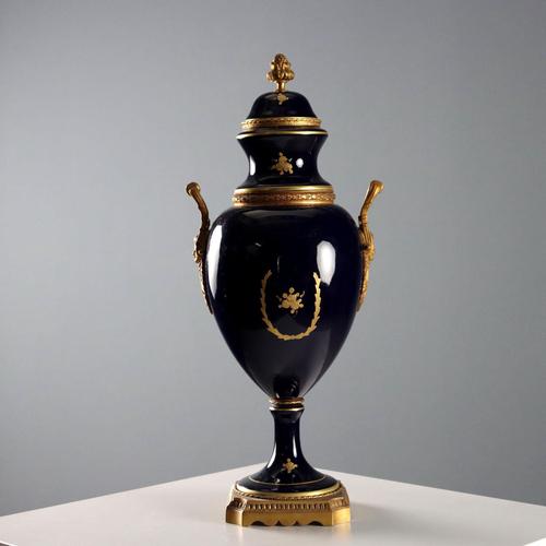 Sèvres Porcelain Vase For Sale - Image 9 of 13