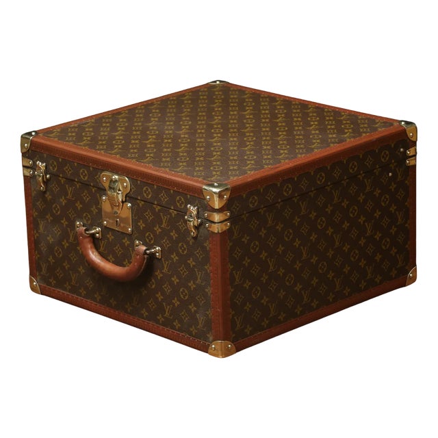 Monogrammed Hat Trunk by Louis Vuitton for Louis Vuitton For Sale