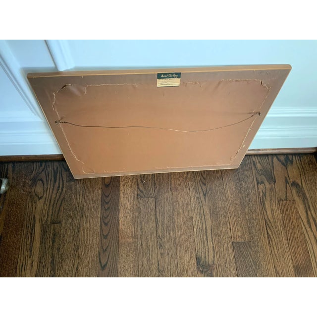 Blue Hand Colored Bird Prints in Vintage Mercury Frames- Set of 3 For Sale - Image 8 of 13