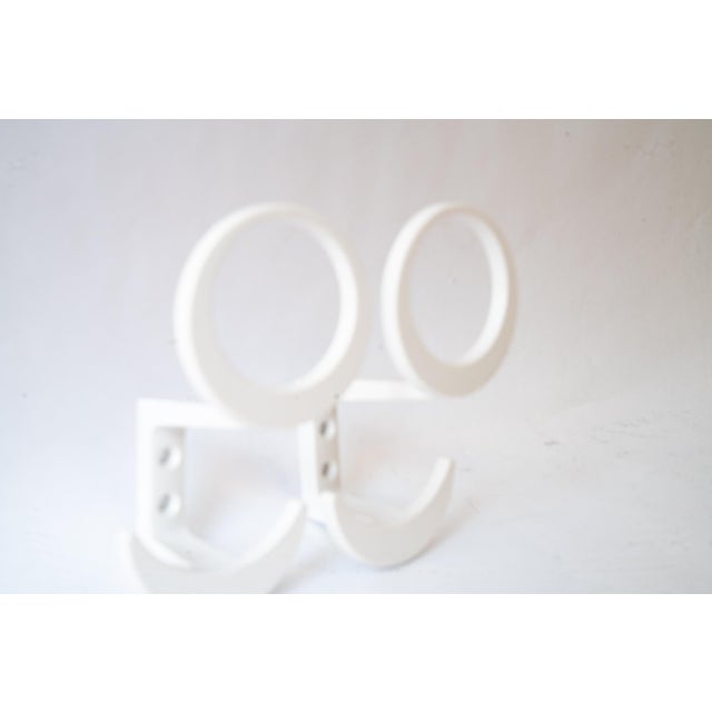 Plastic Acrylic Glass Wall Hooks, 1970s, Set of 2 For Sale - Image 7 of 9