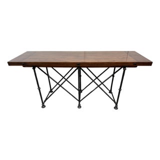 Milling Road for Baker Furniture Portobello Console + Dining Table For Sale