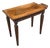18th Century French Louis XVI Provincial Carved Walnut Petite Writing Table, Circa 1790 For Sale