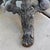 Vintage French Bronze Outdoor Table & 4 Armchairs - Great Patina For Sale - Image 4 of 5