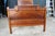 Antique Victorian Eastlake Walnut Burl Spoon Carved Highback Twin Size Bed For Sale - Image 6 of 18