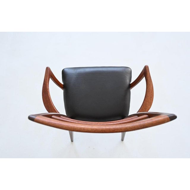 Lis Armchair in Teak by Niels Koefoed, Denmark, 1960s For Sale - Image 10 of 17