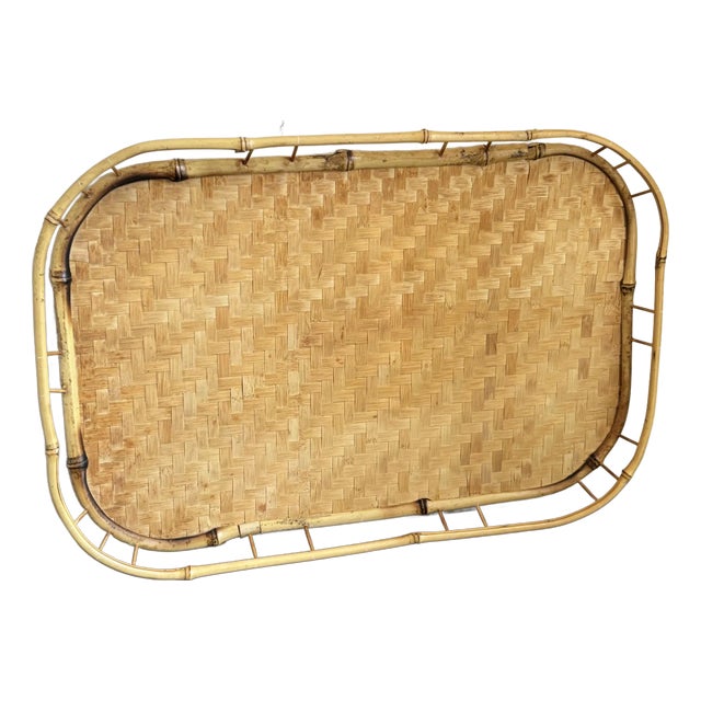 1960s Bamboo & Rattan Tiki For Sale