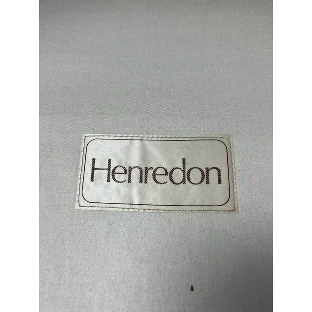 Henredon Tufted Back Chippendale Style Wingchair For Sale - Image 11 of 11