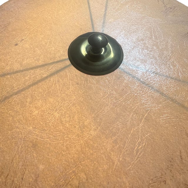 Art Deco Floor Lamp in Patinated Brass, 1930s For Sale - Image 10 of 15