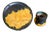 1920s Louis Dage and Eugene Val French Art Deco Ceramic Pottery - Set of 2 Pieces, Platter and Cup, Famous Egg Yolk Glaze For Sale