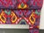 Twin Size Bespoke Ikat Headboard For Sale - Image 10 of 12
