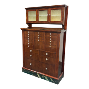 American Cabinet Company Apothecary Dentist Cabinet, Antique