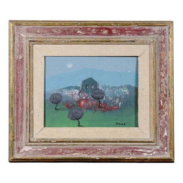 Manlio Bacosi, Landscape, Oil Painting For Sale