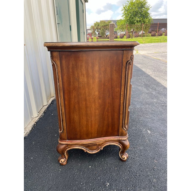Drexel Heritage 1980s Drexel Brittany Collection French Country Long Triple Dresser For Sale - Image 4 of 12