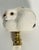 1940s Vintage Porcelain Rabbit Lamp Finials Pair For Sale - Image 5 of 8